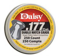 Daisy Match .177 Caliber Flat Nosed Lead Pellets 250ct 10pk Case - 985357-406