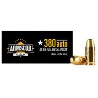 ARMSCOR .380 ACP 95GR FMJ 50/1000 - ARM38095GRFMJ