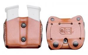 DESANTIS DBL MAG POUCH G17/19 TAN