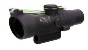 Trijicon 2x20 Compact ACOG Scope, Dual Illuminated Green Crosshair Reticle w/ M16 Carry Handle Base and Mounting Screw