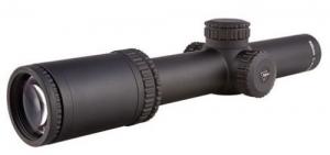 AccuPower 1-4x24 Riflescope MIL-Square Crosshair w/ Red LED, 30mm Tube