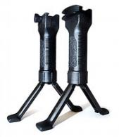 GRIP-POD MIL POLY/STL BIPOD V2 Black - GPSV2