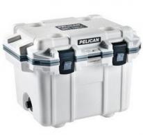 PELICAN IM 30QT ELITE COOLER WHT/GRY - 30Q-1-WHTGRY