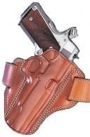 Bianchi 19 Thumb Snap Tan For Glock 20/21 10mm/45 Auto Leather Tan