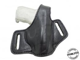 BROWN Beretta 3032 Tomcat Right Hand OWB Thumb Break  Black Leather Belt Holster - 42862318583964