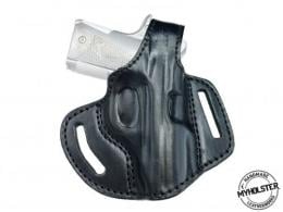 BLACK WALTHER PPK/s OWB Right Hand Thumb Break Leather Belt Holster - 41MYH105LP_BL
