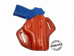 Black SIG Sauer P239 Right Hand Open Top Leather Belt Holster, MyHolster - 52MYH105OT_BL