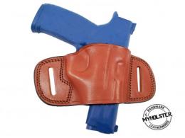 Brown OWB Quick Draw Leather Belt Holster Fits TISAS Classic 1911 - 8MYH105SP_BR