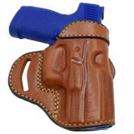 Brown Beretta PX4 Storm Subcompact 9mm / 40 S&W OWB Open Top Leather CROSS DRAW Holster - 5MYH118LP_BR