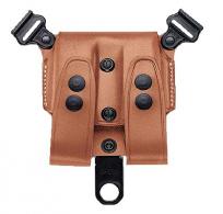 Galco SCL Double Mag Carrier 28 Holds 2 Magazines Tan Leather