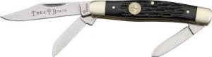 KNIFE, TS MEDIUM STOCKMAN JIGGED BK