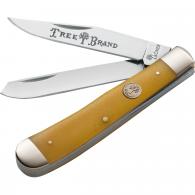KNIFE, TS TRAPPER SMOOTH YEL BONE - 110731