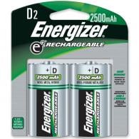 2 Pk, D Rechargeable Battery - NH50BP-2