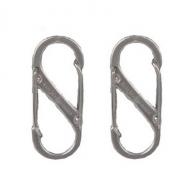 Dual Carabiner Stainless Steel