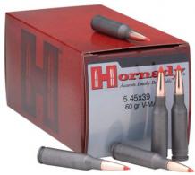 HORN AMMO 5.45X39 60GR V-MAX - H8124