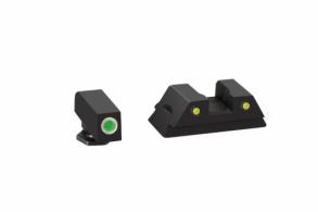 Ameriglo GL-383 For Glock 42 Operator Night Sights Green/Yellow