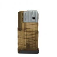 Lancer L7AWM AR-10 Magazine 20RD 308WIN/7.62NATO Translucent FDE - L7-20-TDE