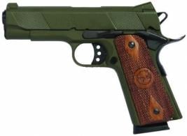 Iver Johnson 1911A1 Hawk OD Green 8+1 .45 ACP 4.25" - HAWKOD