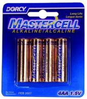 Mastercell Alkaline Batteries