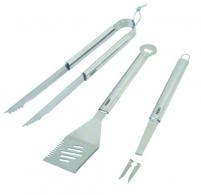 3 Piece Stainless Grill Tool Set - 44035