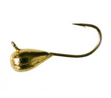 Clam 109680 Drop Jig XL, Size 10 Gold - 9680