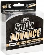 Sufix Advance Monofilament 10lb Clr 330 Yds - 604-110