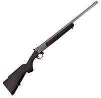 Traditions Firearms Outfitter G3 Single Round Rifle, Syn Black, CeraKote, 4570, 22" Barrel with 3-9x40 BDC Scope - CRS-471130T
