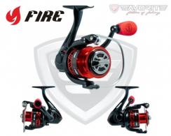 PBF FIRESTCK SPIN REEL RD/BLK 5.2:1 - FS3000