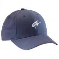 Flying Fisherman Dockmaster Sailfish Hat Navy, Non Glare Undervisor, Adjustable Velcro Closure, One Size Fits Most - H1790