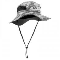 Flying Fisherman Boonie Hat Graywater, Vented Mesh Sides, Adjustable, Chin Stap, UPF 50, One Size Fits Most - H1804