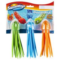 SwimWays SquiDivers Kids Pool Diving Toys, 3 Pack, Bath Toys & Pool Party Supplies - 6038987