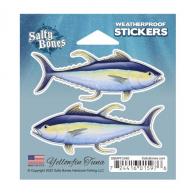 Salty Bones Mini Decal Tuna - SBMPF2480