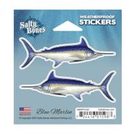 Salty Bones Mini Decal Marlin - SBMPF2481