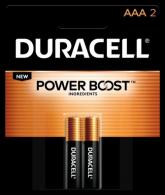 Duracell Coppertop AAA Alkaline Batteries 2 Each