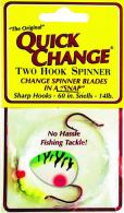 Quick Change 2 Hook Spinner Tiger Stripe - TS23