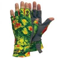 Glacier Ascension Bay Sun Glove - Rasta Md - 007RA M RAS