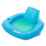 Swimways Premium Spring Float SunSeat - Sky Blue/Aqua with PDQ - 6069121