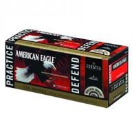 Federal Ammo Combo 120rd 380 90gr: 100rd-AE/20rd-Hydra Shok (120 rounds per box) - FEDPAE38090