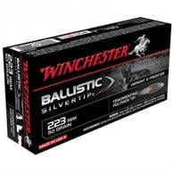 Winchester Ammo 223 Rem 40gr BST Ballistic Silver Tip (20 rounds per box) - WINSBST223A