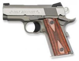 COLT DEFENDER 45ACP 3 SS CERAKOTE/SS