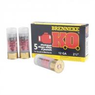 Brenneke Ammo K.O. 12 GA 2-3/4" 1oz Slug - USBSL122KO