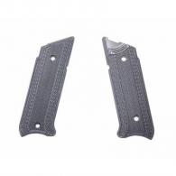 Pachmayr G10 Grip for Ruger MKVI Grip Gray/Black Checkered - 61076