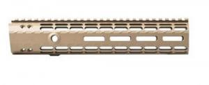 AR15 10.7" Enhanced M-LOK Handguard, Gen 2 - FDE Cerakote - APRA100236C