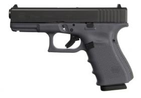 Glock G19 G4 Gray frame 9mm 15rd - PG1950203GF