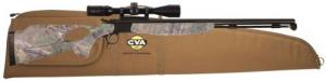 CVA Optima V2 Thumbhole, Black/Xtra Camo, .50 Cal