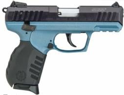 Ruger SR22PB .22 LR  3.5" AS Titanium Blue Frame 10+1