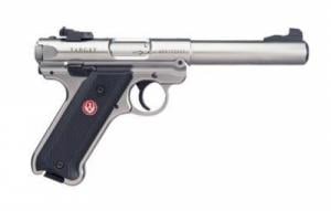 Ruger Mark IV Target .22 LR  Single 5.5" 10+1 Black Synthetic Grip Stainless Steel