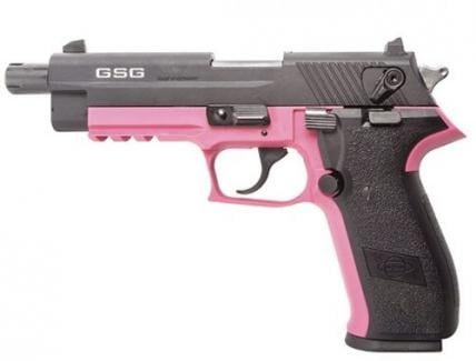American Tactical Imports GSG FIREFLY HGA .22 LR  4 Threaded Barrel PINK 10RD