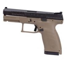 CZ P10 Compact 9MM 15+1 Flat Dark Earth frame