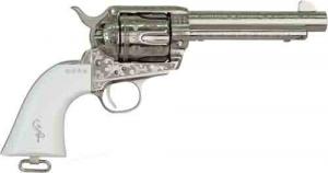 Cimarron George S. Patton Engraved Frontier V2 45 Long Colt Revolver - PP411lnptii